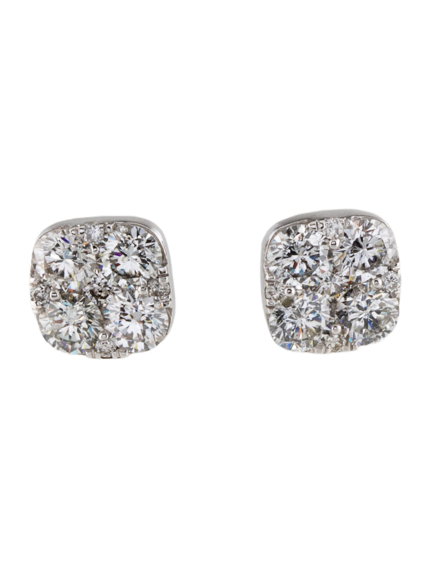Earrings 14K 2.02ctw Diamond Stud Earrings