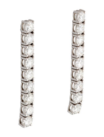 Earrings 18K 5.22ctw Diamond Drop Earrings