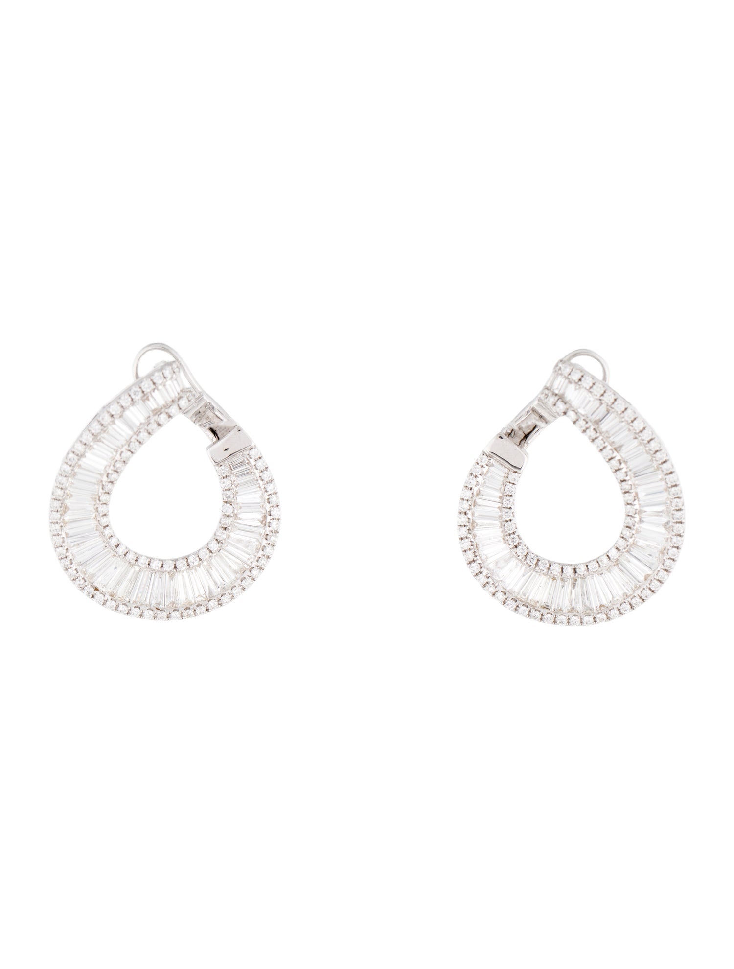 Hermès Heritage Equestre Etrier SM Earrings - Palladium
