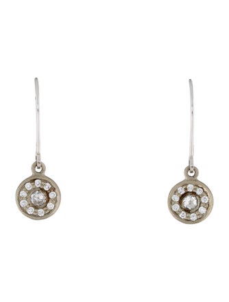 Earrings 14K Diamond Drop Earrings