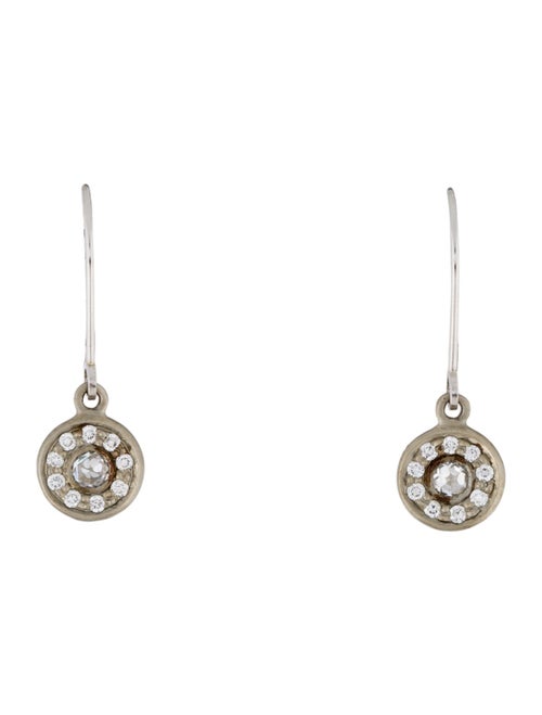 Earrings 14K Diamond Drop Earrings