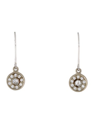 Earrings Drop 14K Diamond