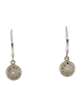 Earrings 14K Diamond Drop Earrings