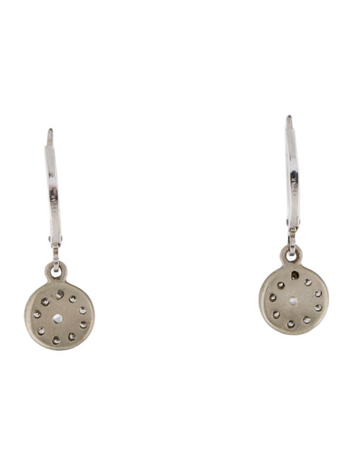 Earrings 14K Diamond Drop Earrings