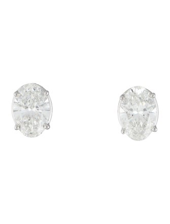 Earrings 14K 7.15ctw Lab-Grown Diamond Stud Earrings