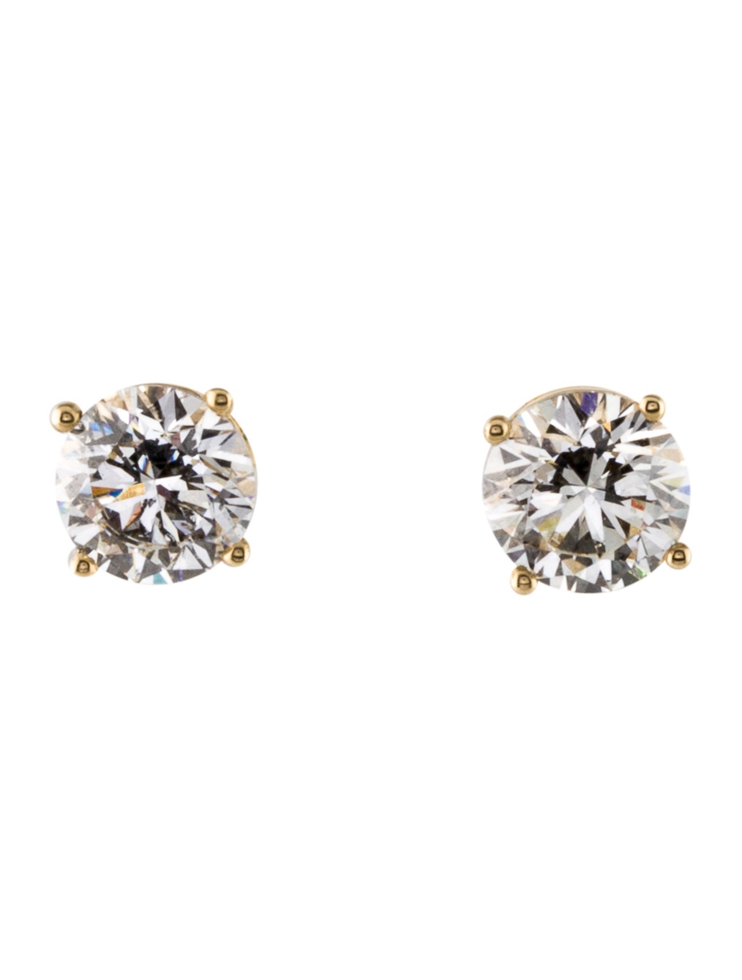 Earrings 14K 2.00ctw Lab-Grown Diamond Stud