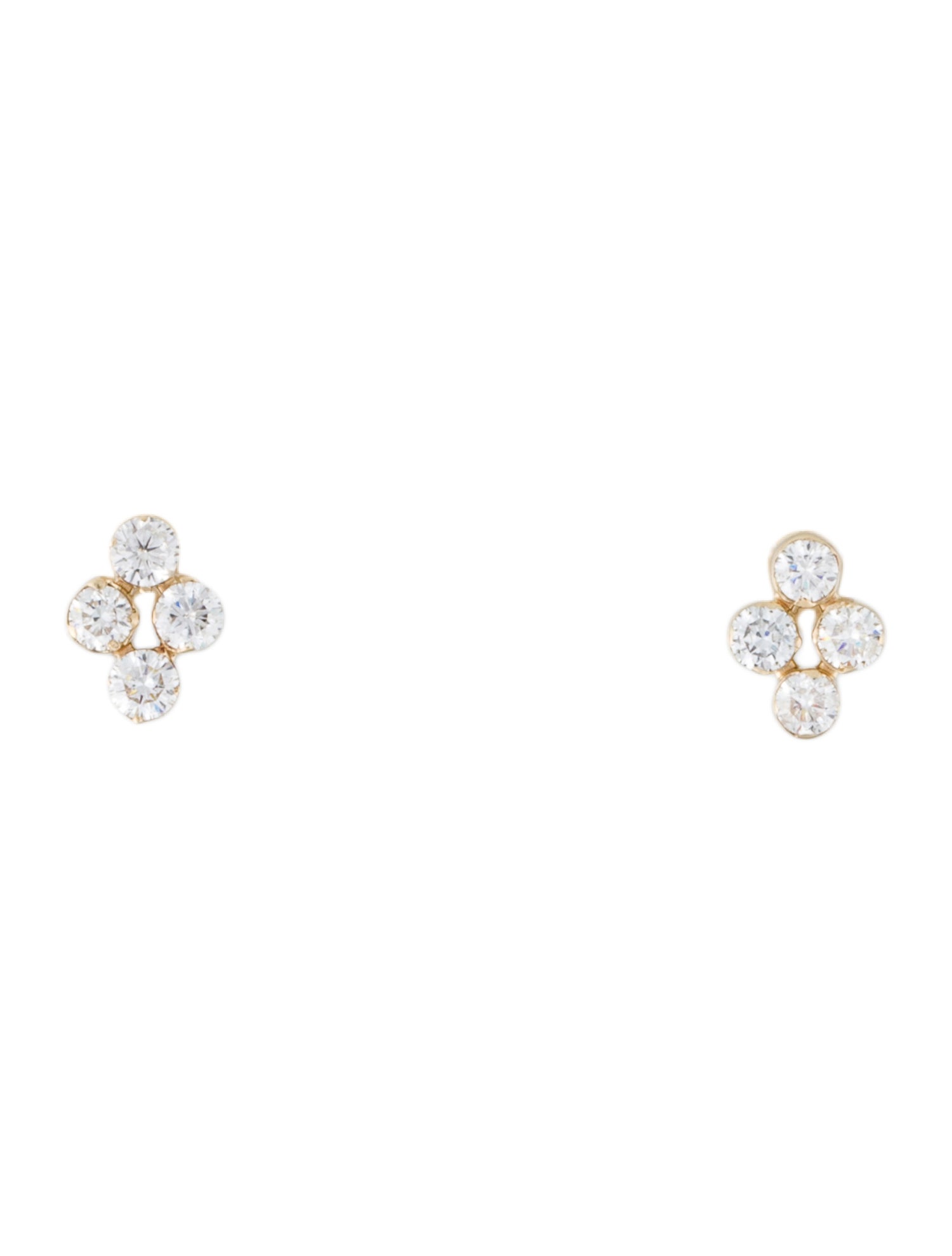 Earrings 14K Diamond Stud