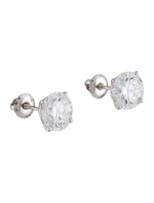 Earrings 14K 6.60ctw Lab-Grown Diamond Stud Earrings
