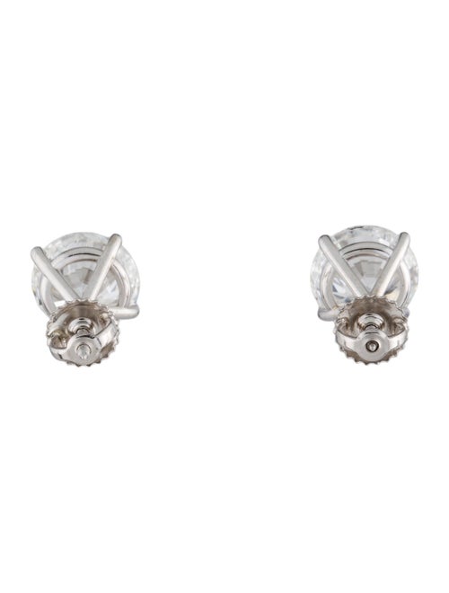 Earrings 14K 6.60ctw Lab-Grown Diamond Stud Earrings