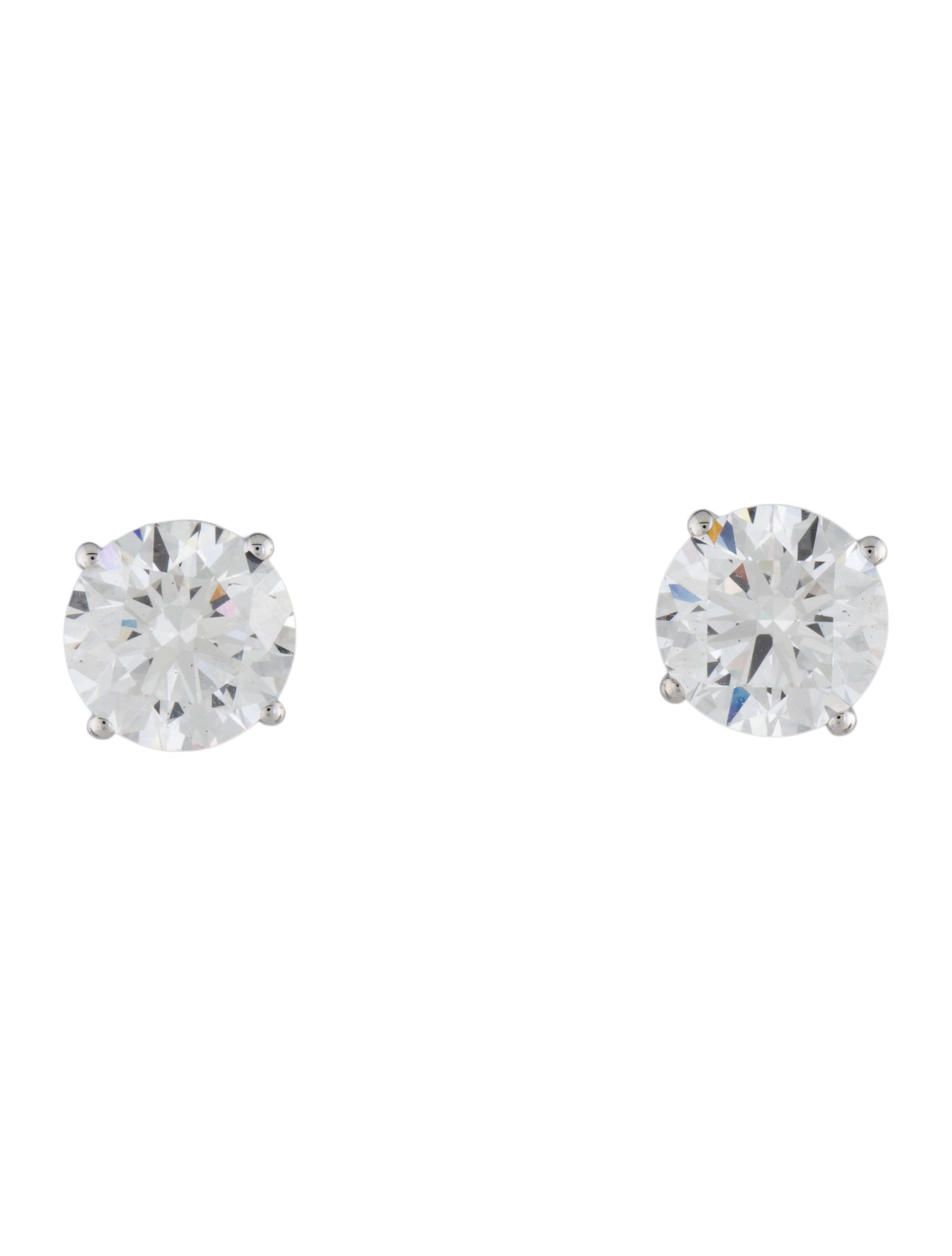 Earrings 14K 6.80ctw Lab-Grown Diamond Stud