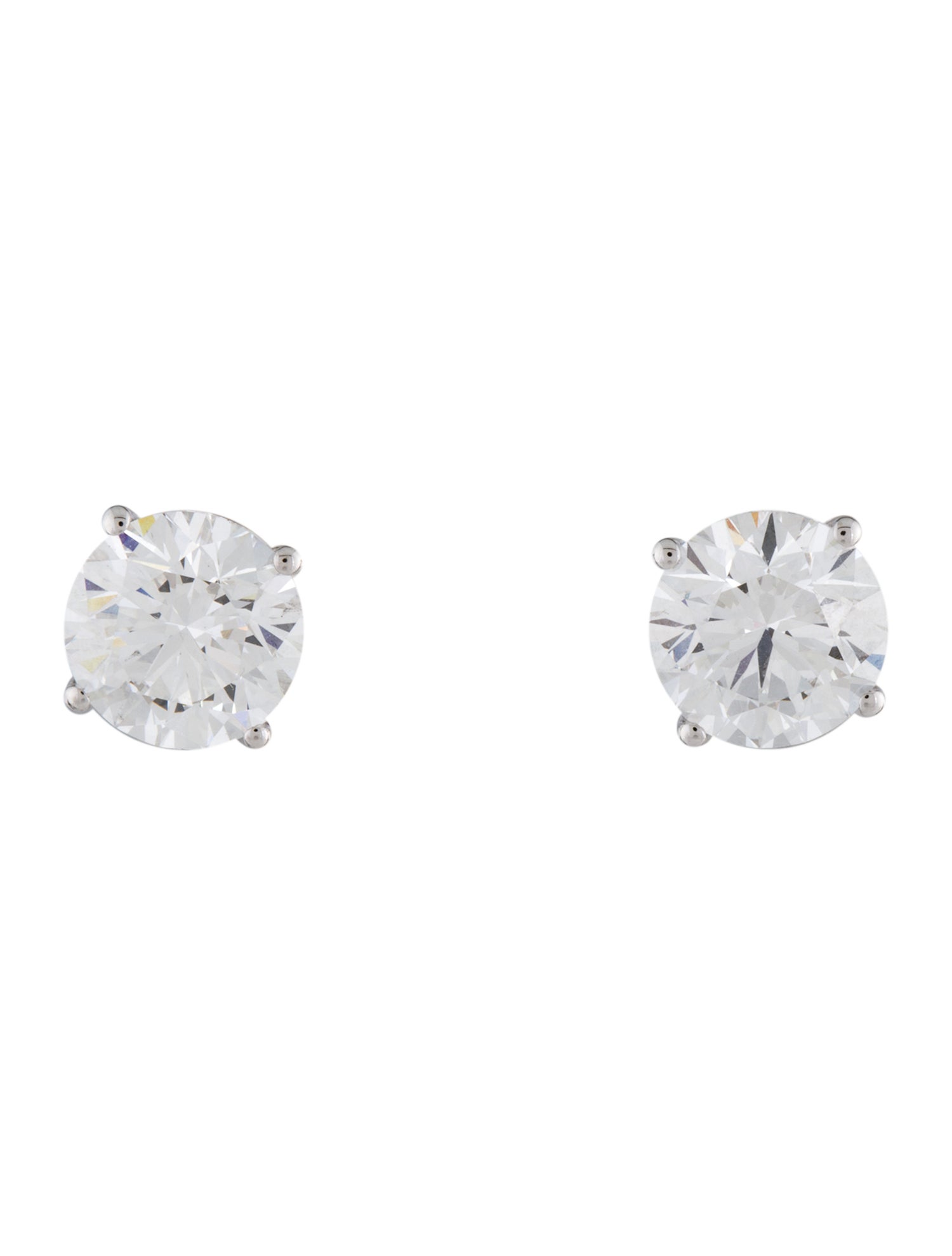 Earrings 14K 3.86ctw Lab-Grown Diamond Stud Earrings