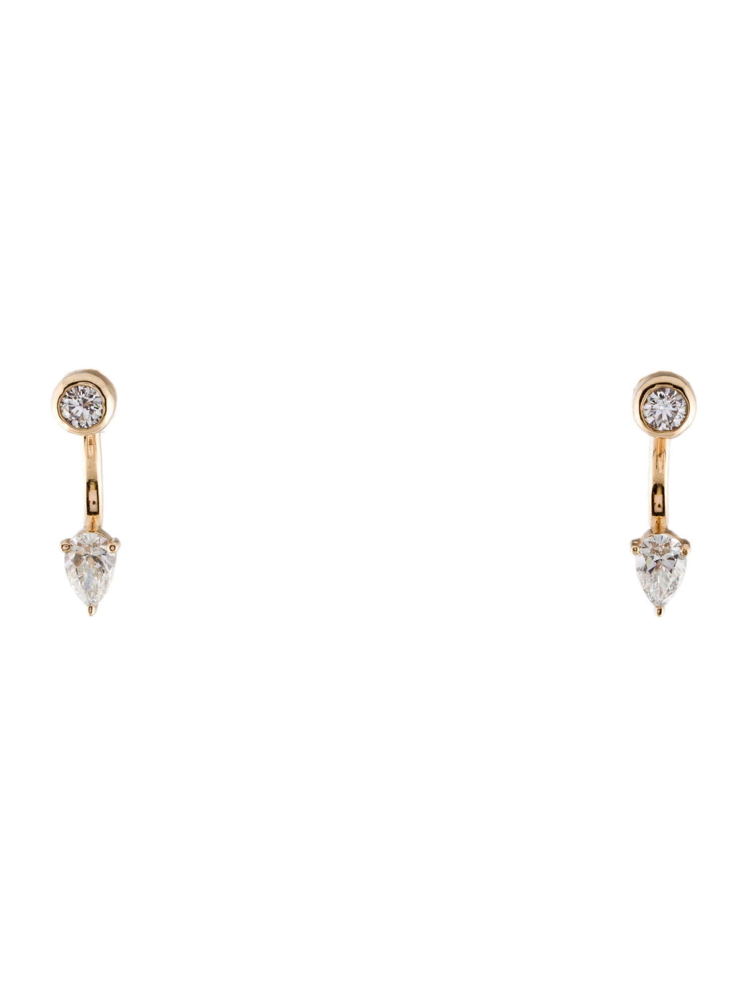 Mejuri Topaz Marquise Stud Earrings - 18K Vermeil Stud