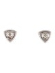 Earrings 14K 2.56ctw Garnet & Diamond Halo Stud Earrings