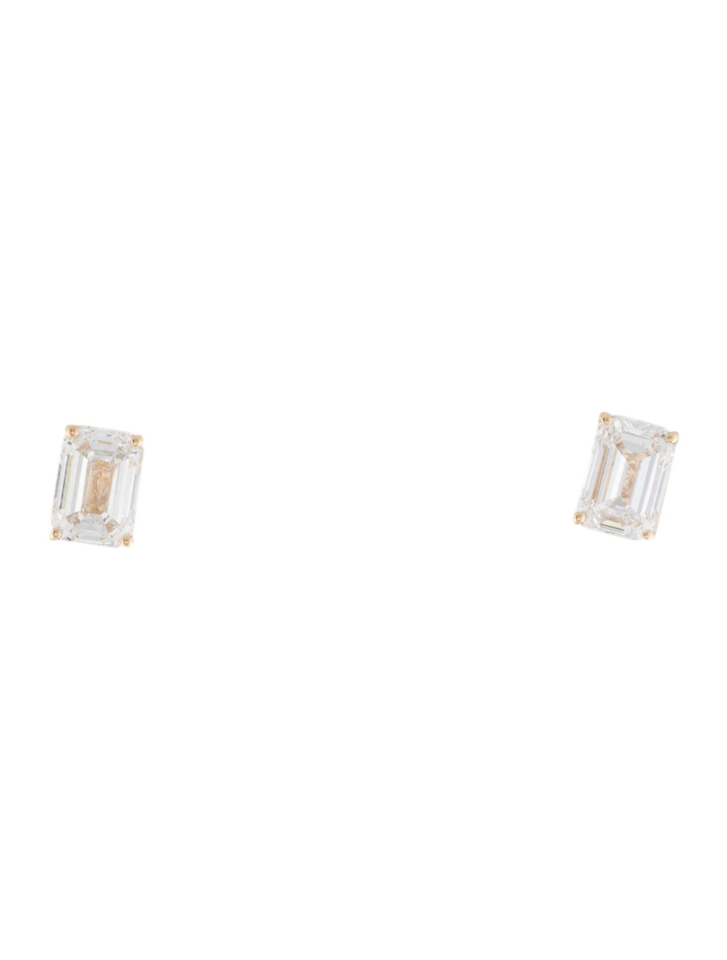 Earrings 18K 1.21ctw Lab-Grown Diamond Stud Earrings