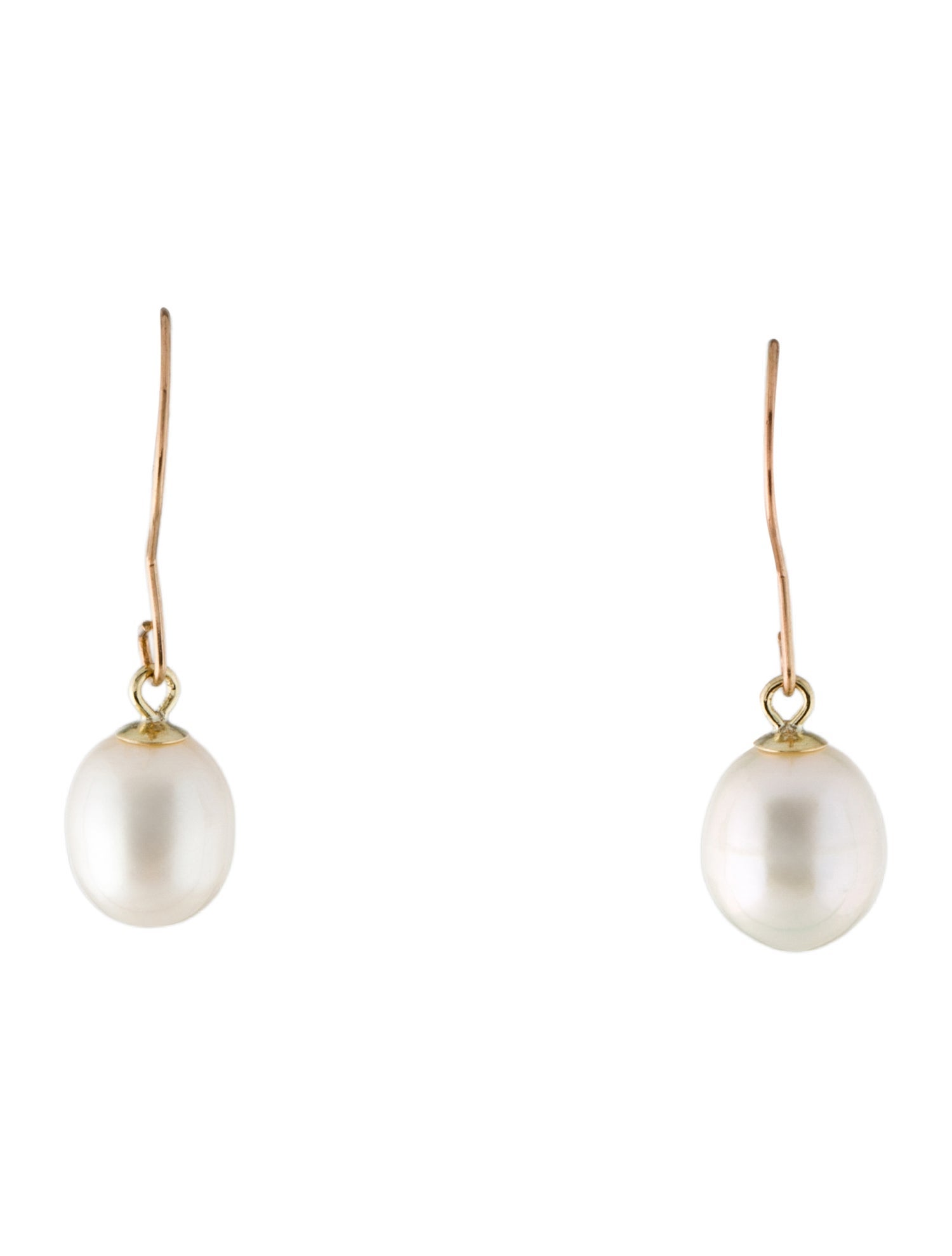 Earrings 14K Pearl Drop Earrings