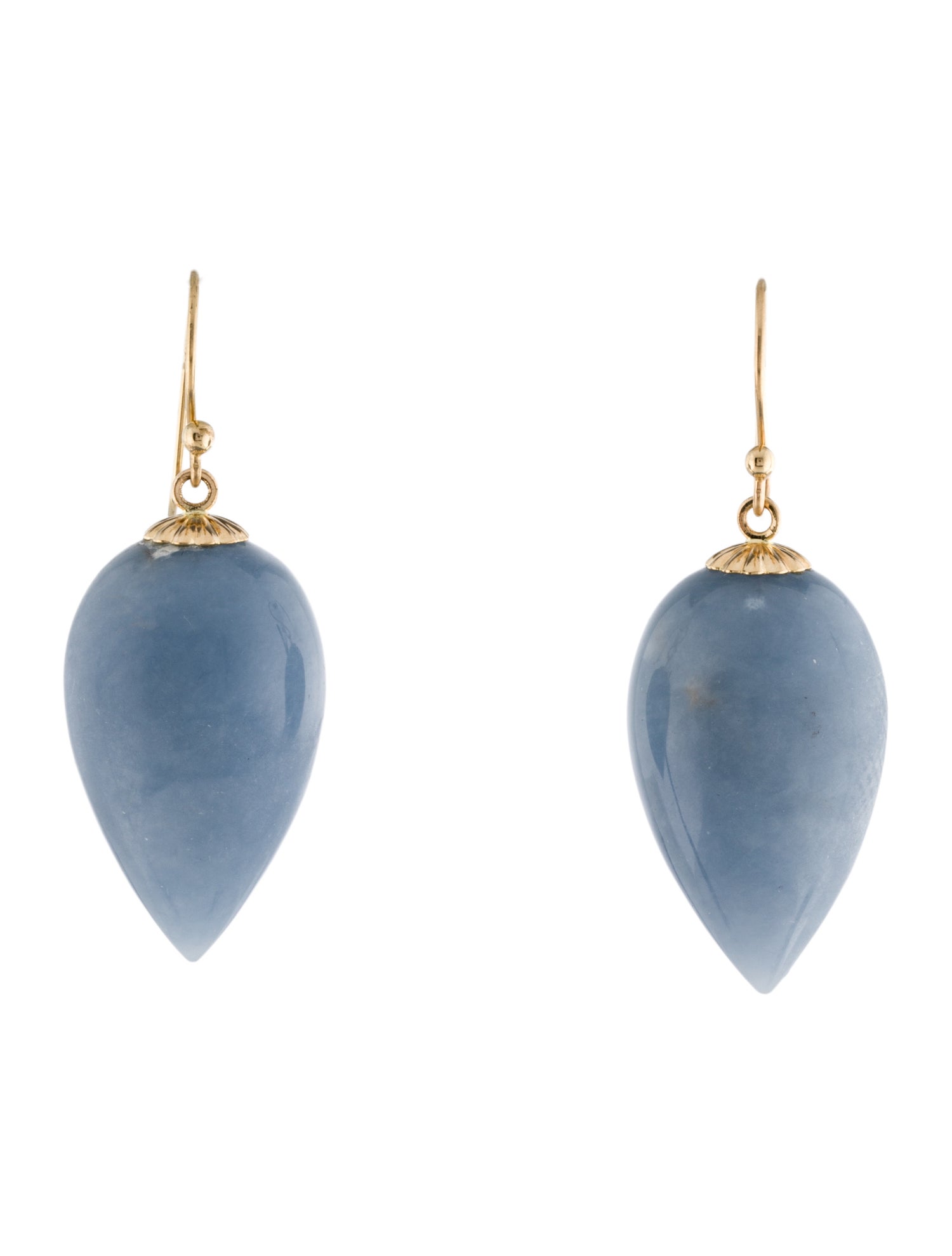 Earrings 14K Angelite Drop Earrings