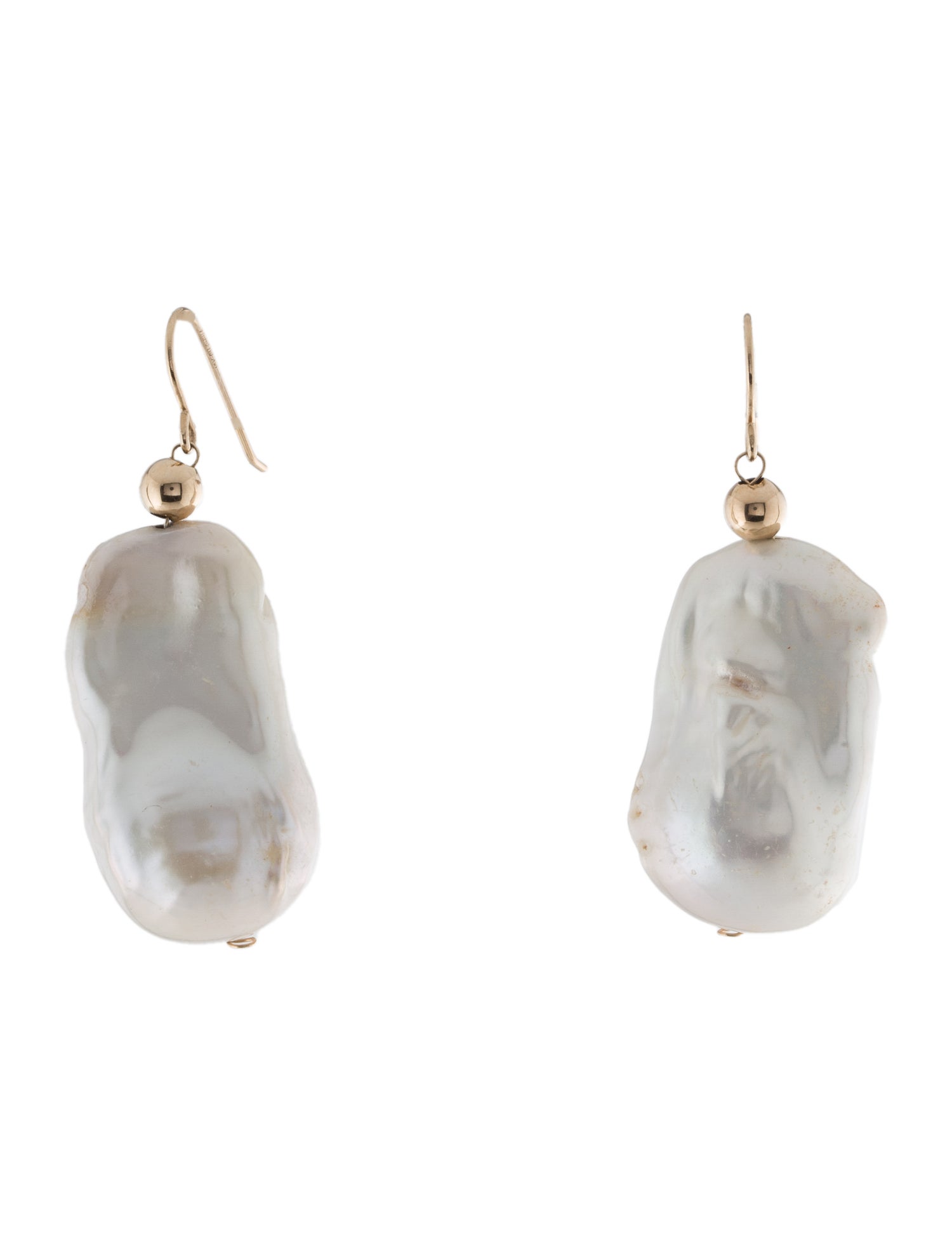 Earrings 14K Pearl Drop Earrings