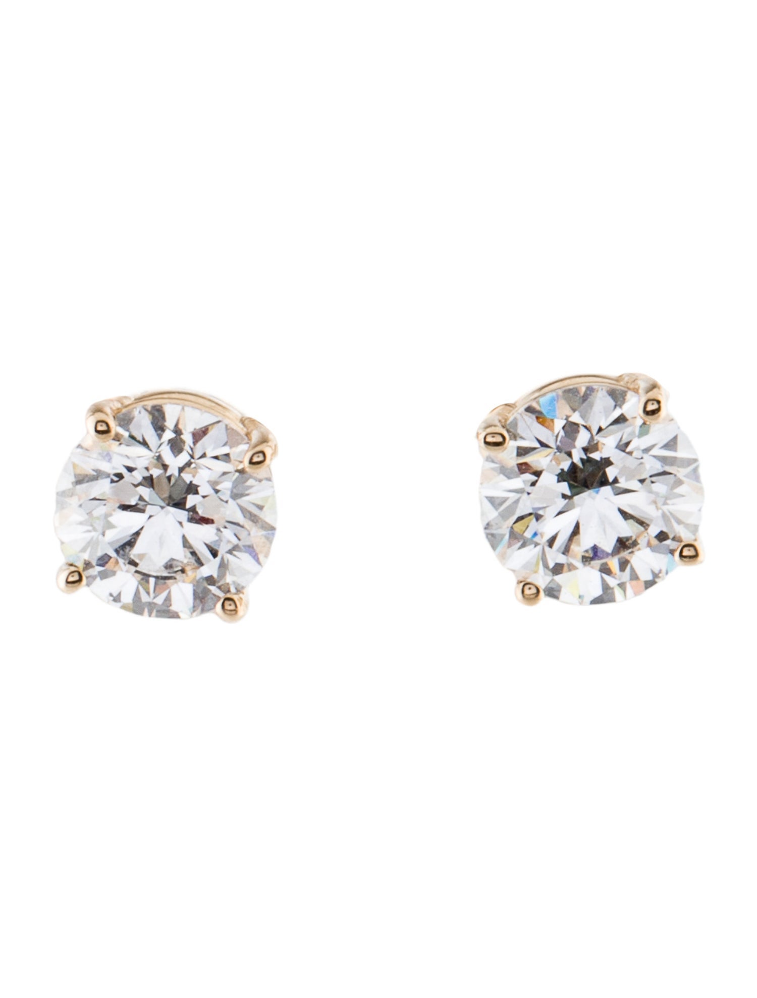 Earrings 14K 2.03ctw Lab-Grown Diamond Stud