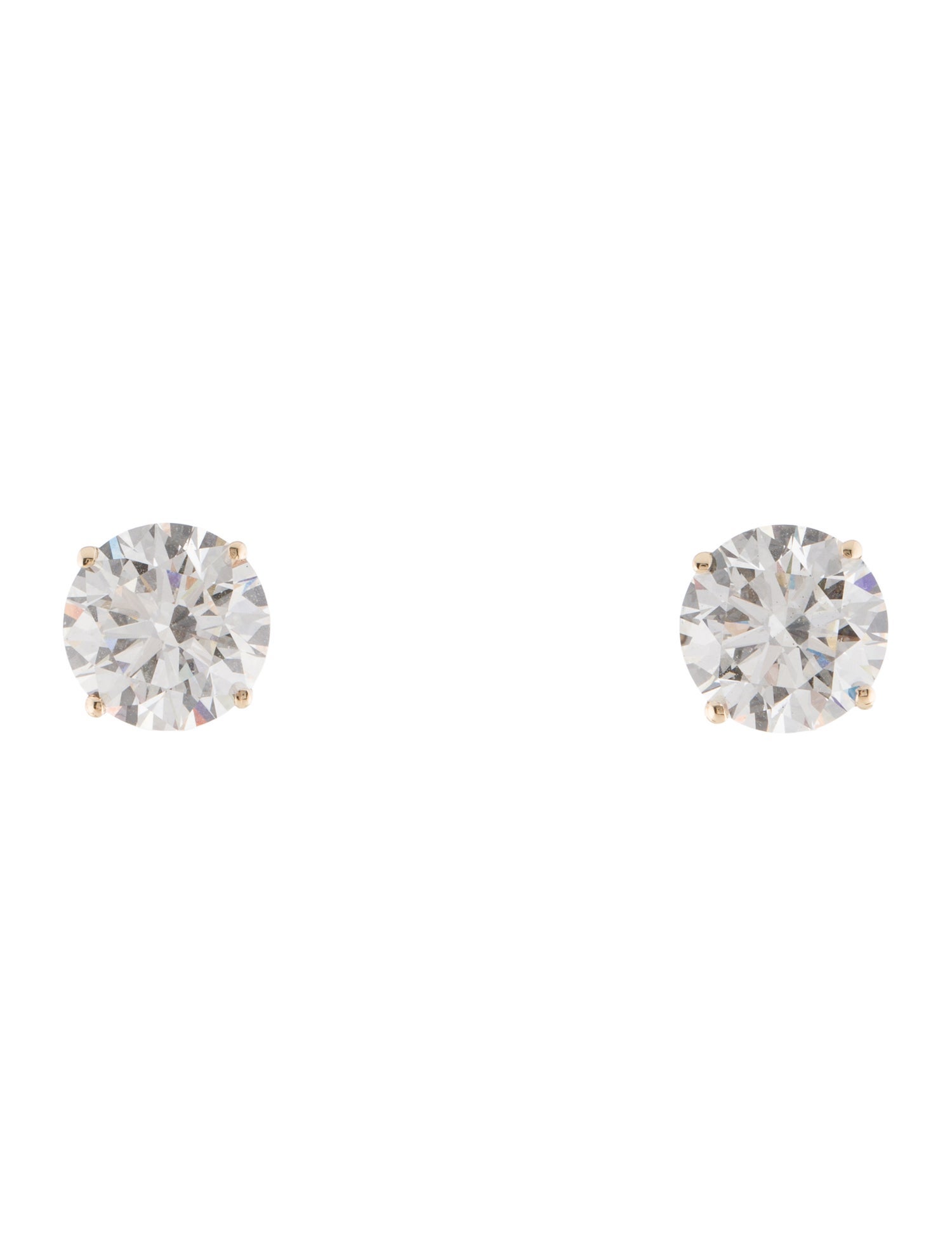 Earrings 14K 9.24ctw Lab-Grown Diamond Stud Earrings