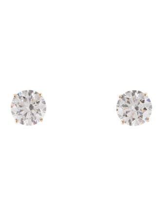 Earrings 14K 9.24ctw Lab-Grown Diamond Stud Earrings