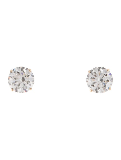 Earrings 14K 9.24ctw Lab-Grown Diamond Stud Earrings