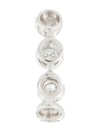 Earrings 18K Diamond Single Hoop Earring