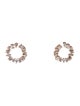Earrings 14K 5.88ctw Lab-Grown Diamond Circle Stud Earrings
