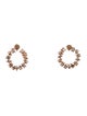 Earrings 14K 5.88ctw Lab-Grown Diamond Circle Stud Earrings