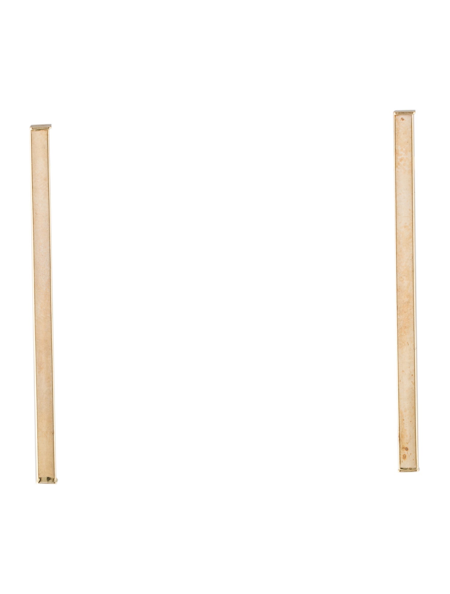 Earrings 14K Bar Drop Earrings