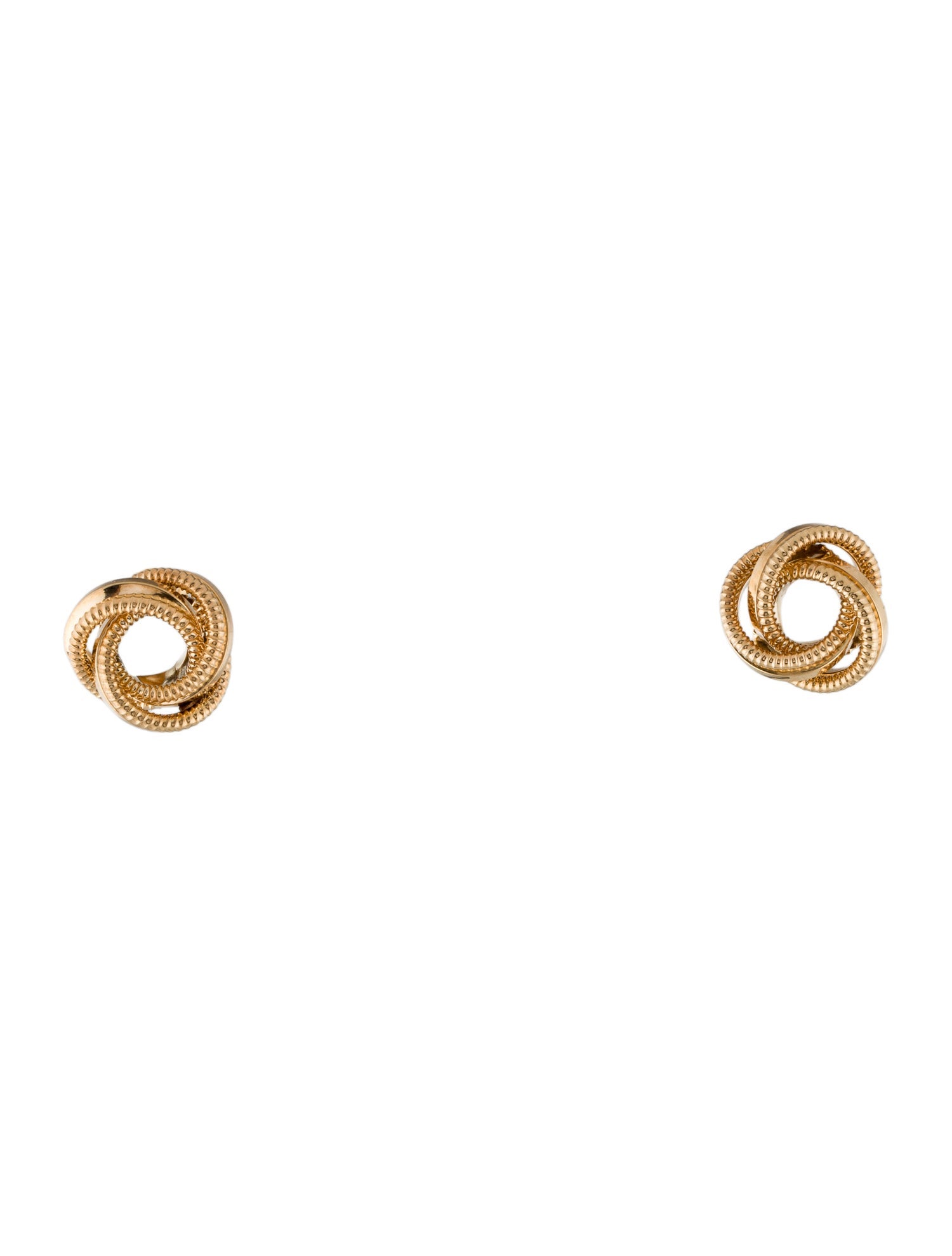 Earrings 14K Knot Stud Earrings