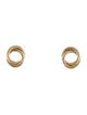 Earrings 14K Interlocking Circle Stud Earrings