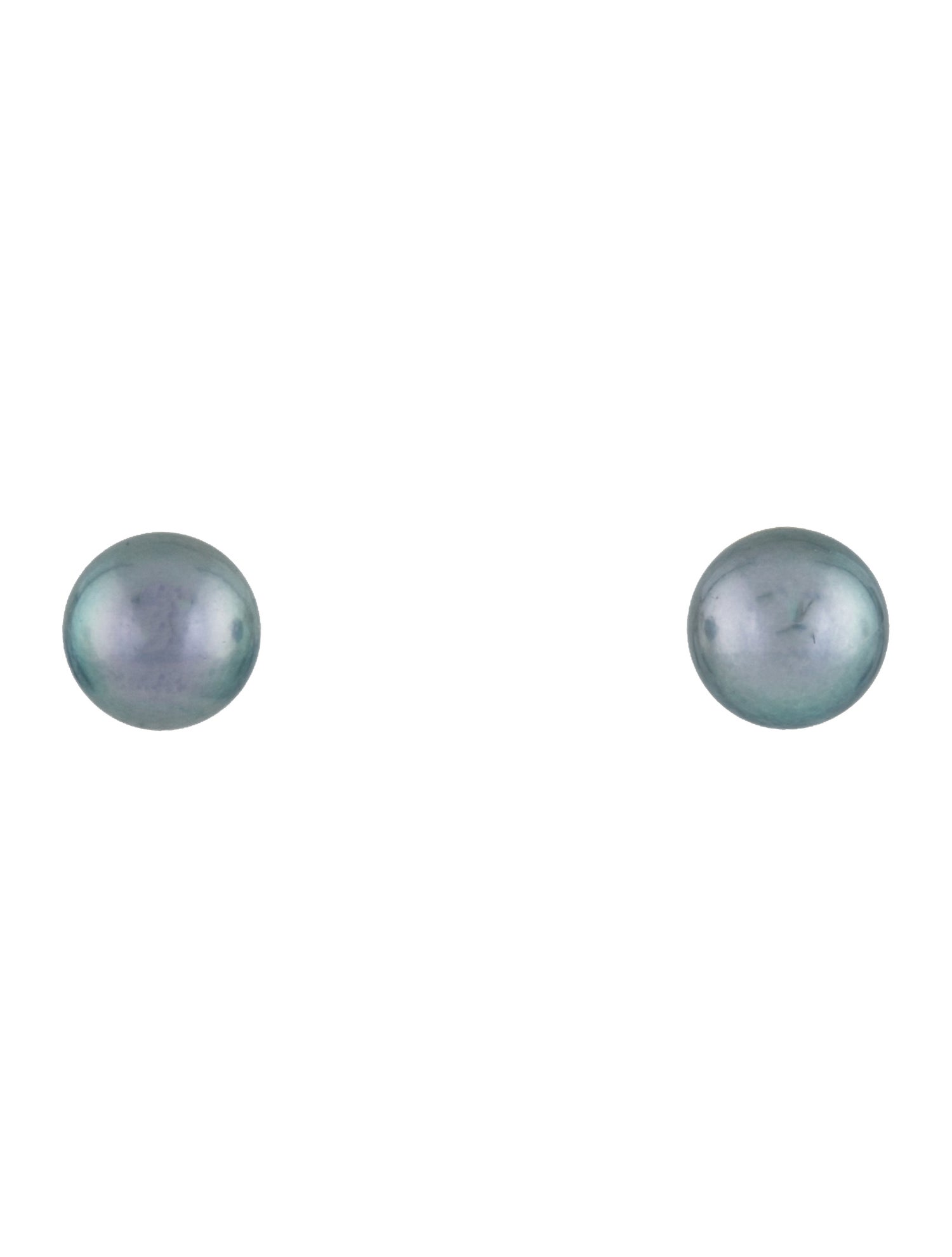 Earrings 14K Dyed Pearl Stud