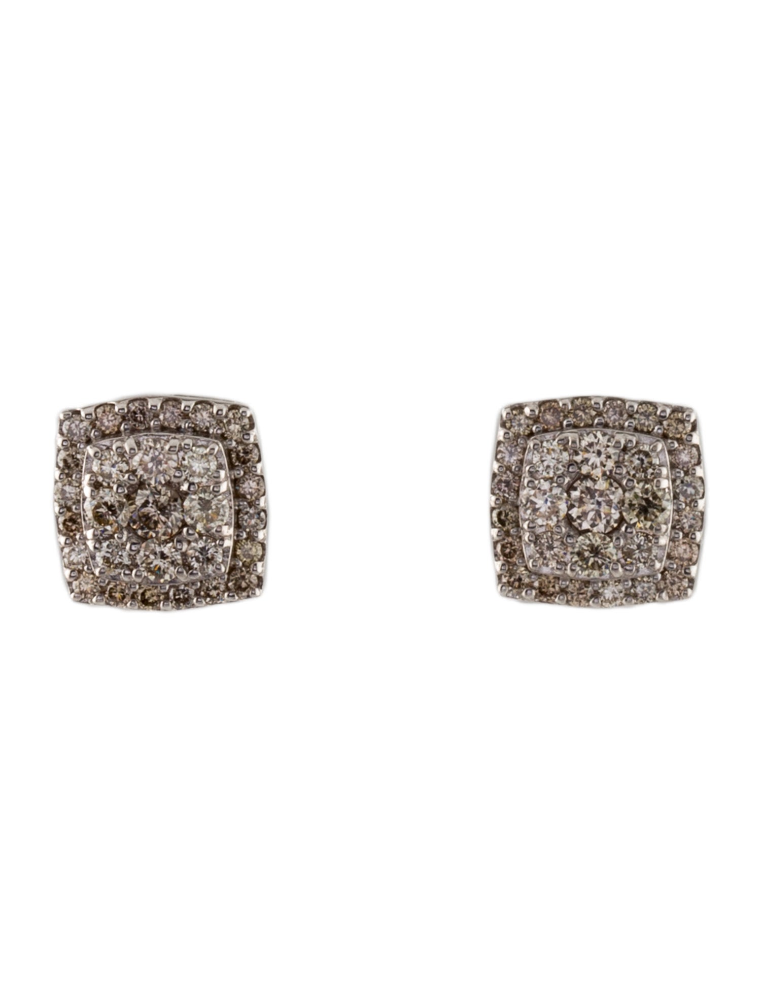Earrings 18K Diamond Stud Earrings