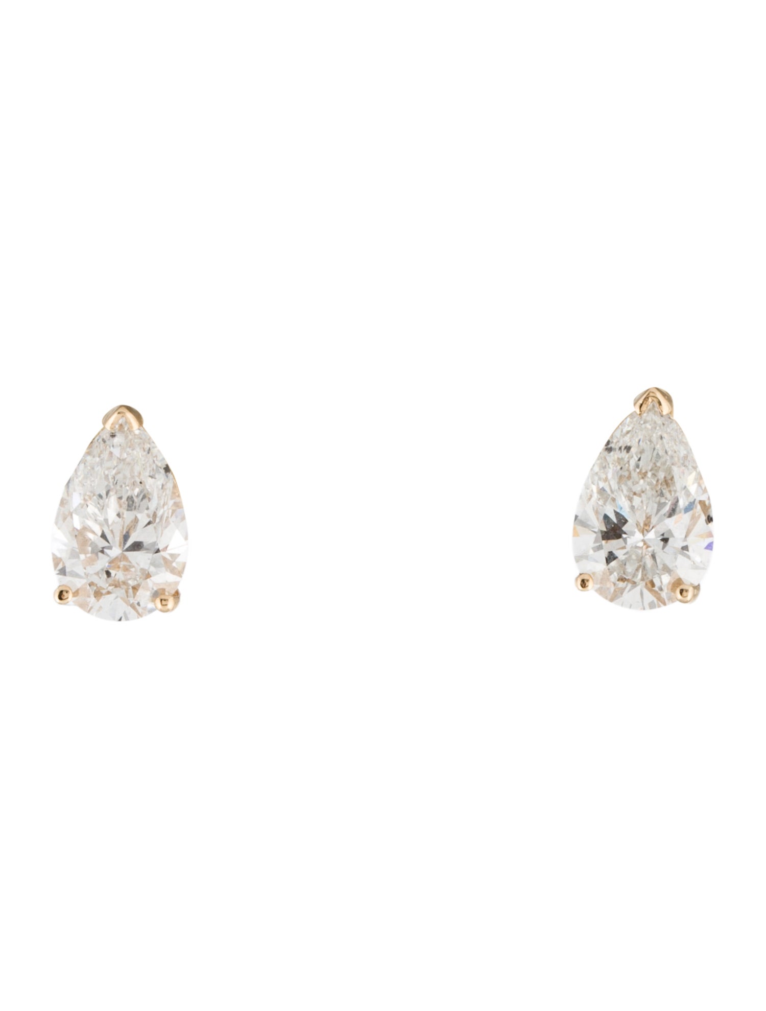 Earrings 14K 3.11ctw Lab-Grown Diamond Stud Earrings