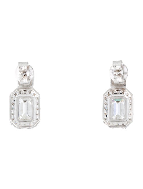 Earrings 14K 2.60ctw Lab-Grown Diamond Drop Earrings