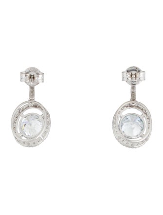 Earrings 14K 3.65ctw Lab-Grown Diamond Drop Earrings
