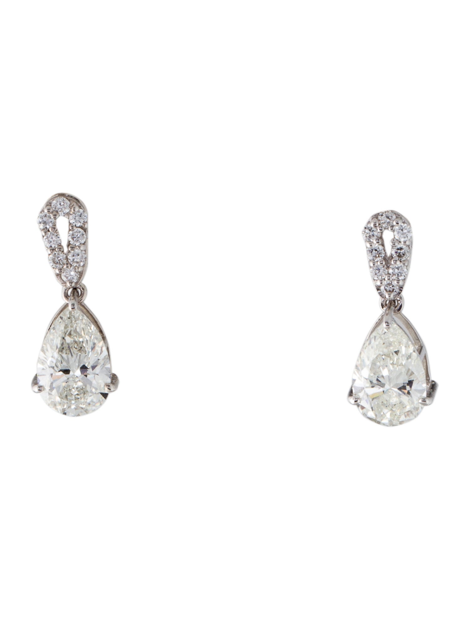 Earrings 14K 2.11ctw Lab-Grown Diamond Drop Earrings