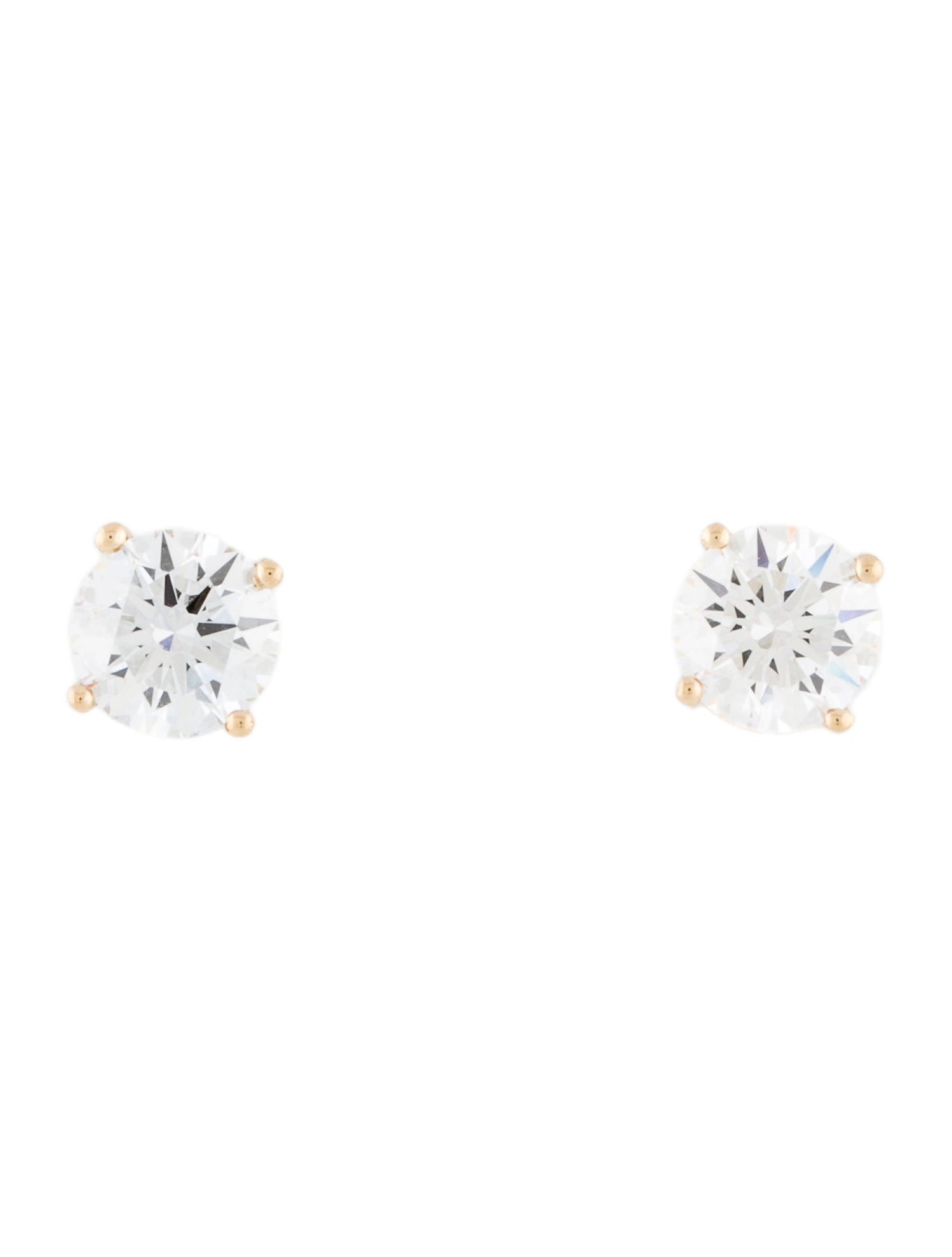 Earrings 14K 2.25ctw Lab-Grown Diamond Stud