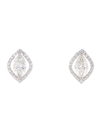 Earrings 14K 2.53ctw Lab-Grown Diamond Studs