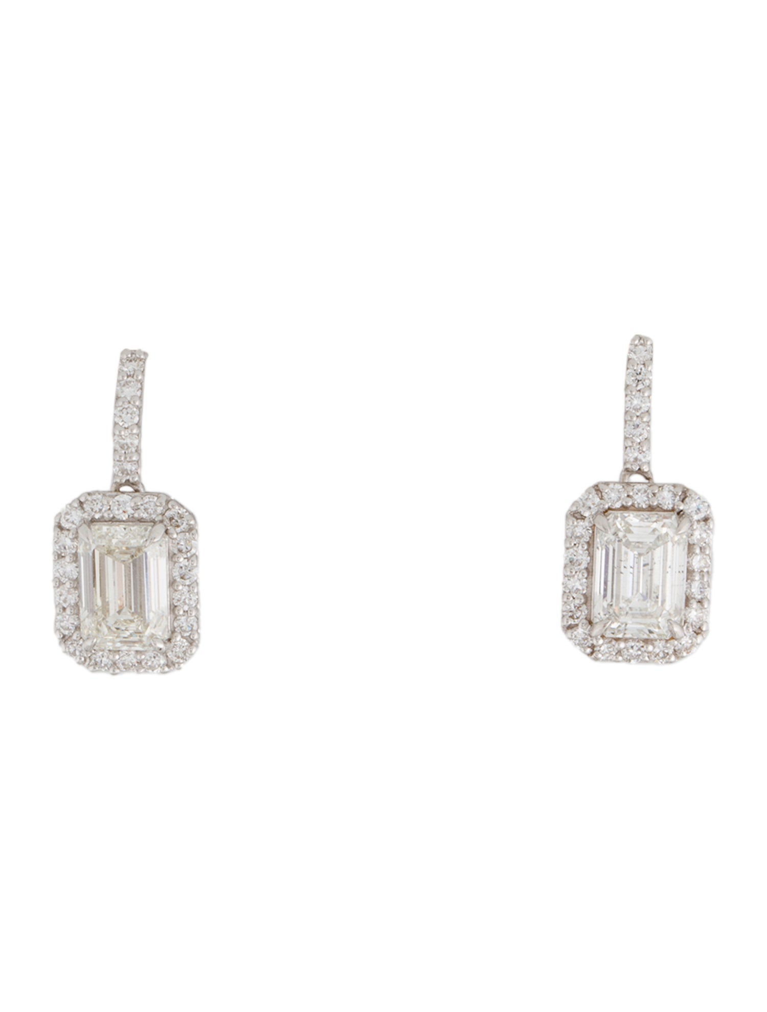 Earrings 14K 2.57ctw Lab-Grown Diamond Drop Earrings