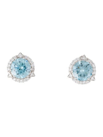 Earrings 14K 4.44ctw Lab-Grown Diamond Stud Earrings