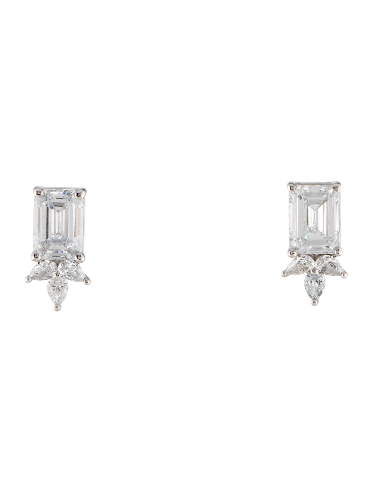 Earrings 14K 2.46ctw Lab-Grown Diamond Stud