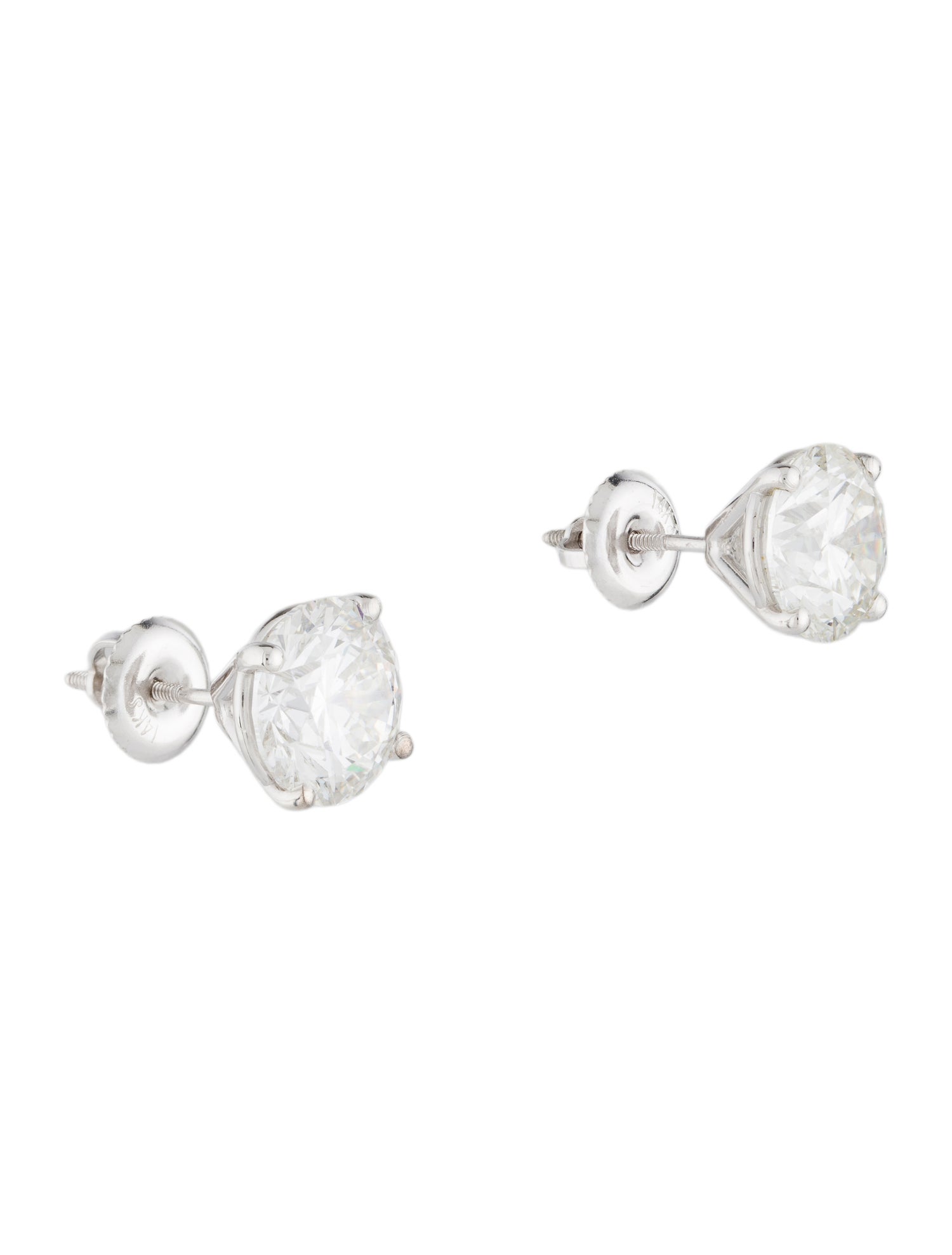 Earrings 14K 5.14ctw Lab-Grown Diamond Stud Earrings