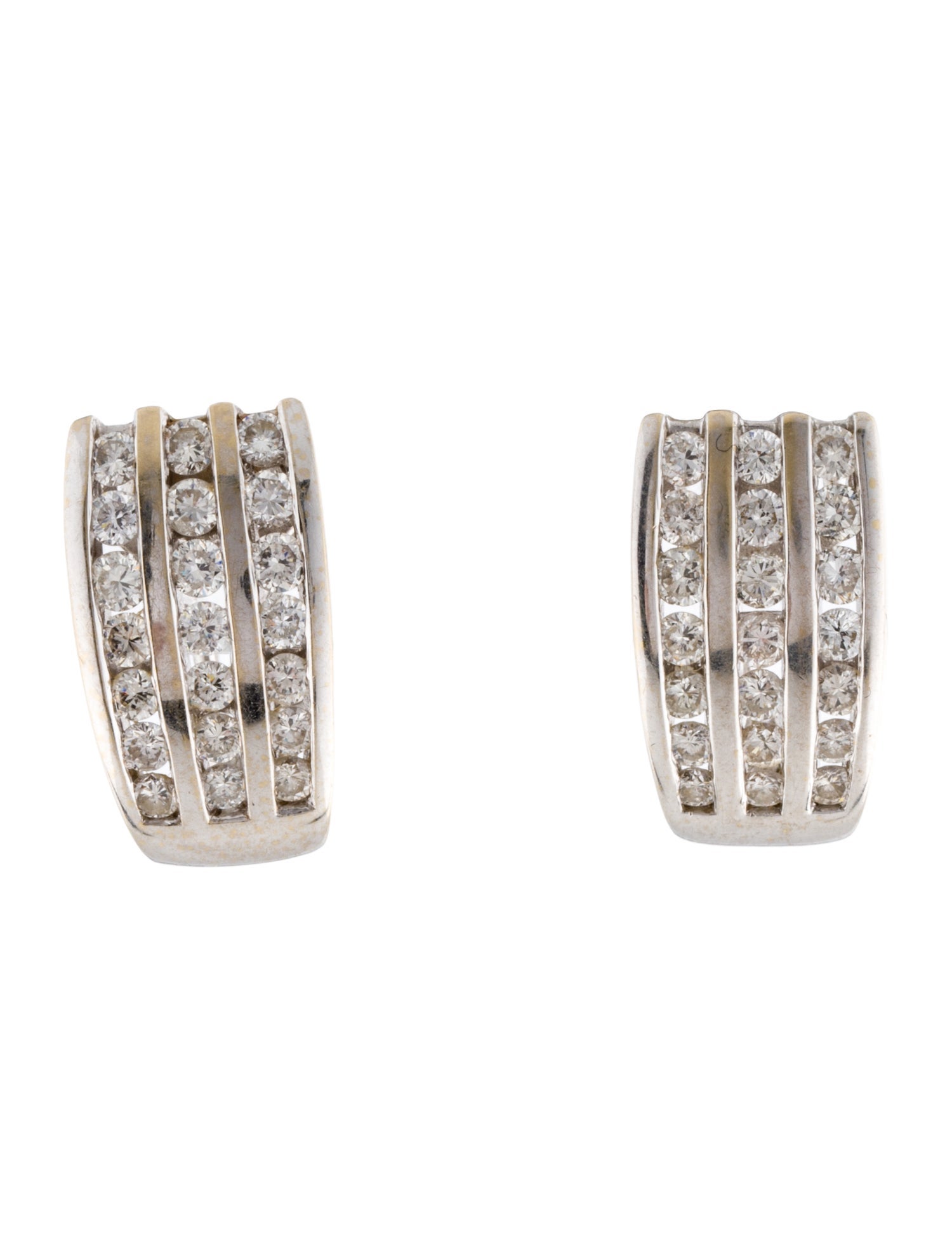 Earrings 18K 2.10ctw Diamond Ear-Clip