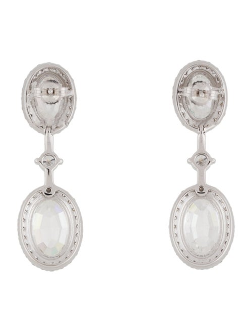 Earrings 14K 9.97ctw. Lab-Grown Diamond Drop Earrings