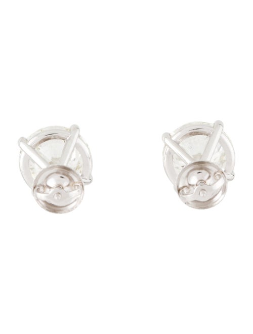 Earrings 14K 5.43ctw Lab-Grown Diamond Round Stud Earrings