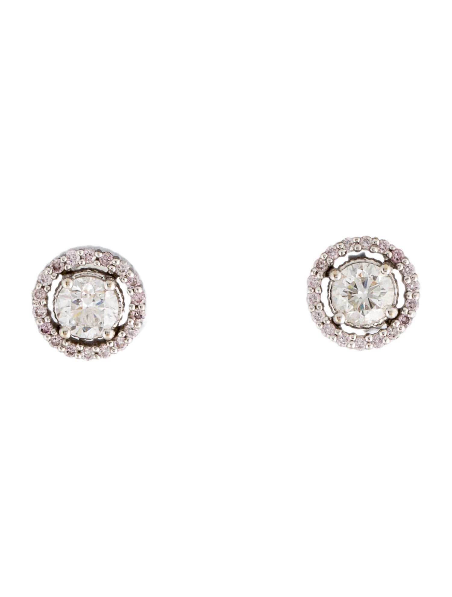 Earrings 18K Diamond Stud Earrings