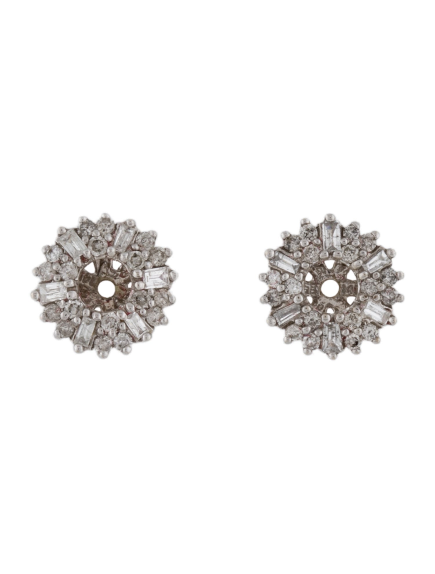 Earrings 14K Diamond Earring Jackets