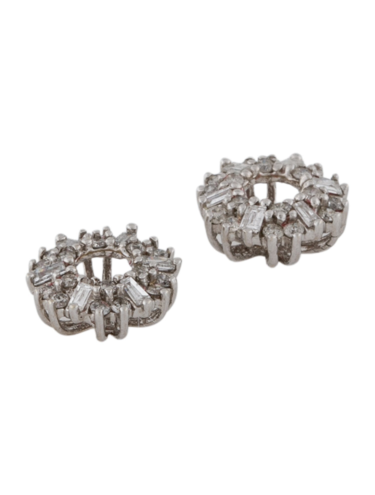 Earrings 14K Diamond Earring Jackets