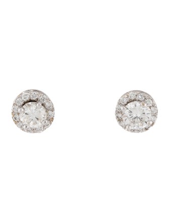 Earrings  1.02ctw Diamond Stud Earrings